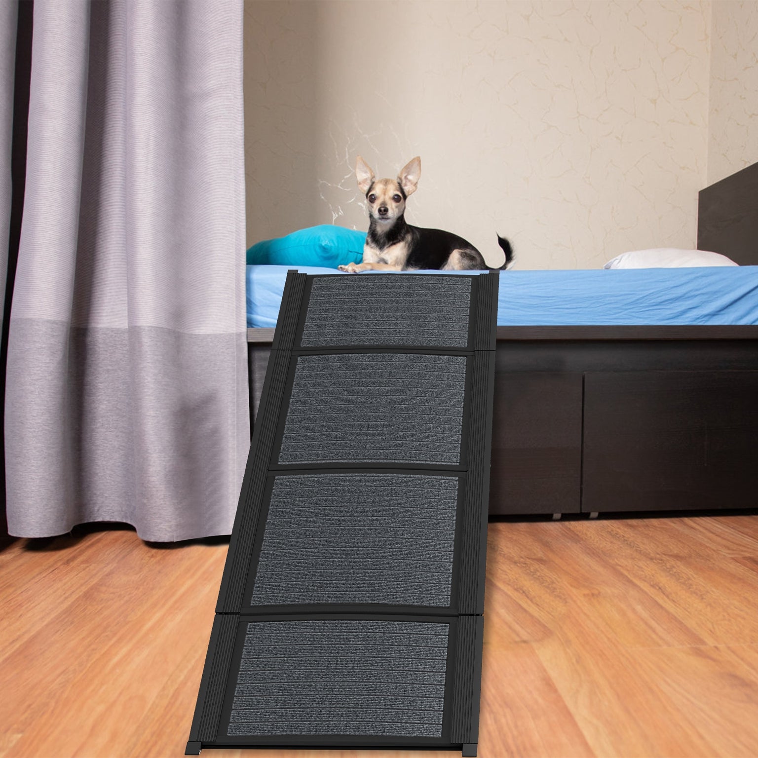 Rampe pliable de voiture pour chien, chat