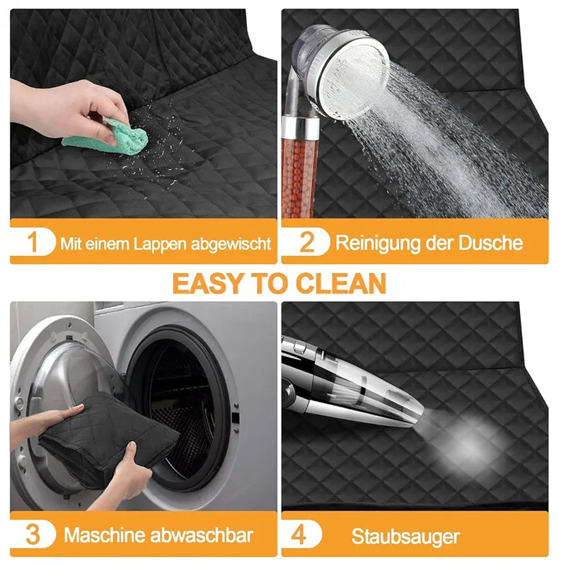 Hamac de Protection Imperméable pour Siège Arrière de Voiture – Housse Auto pour Chien Antidérapante