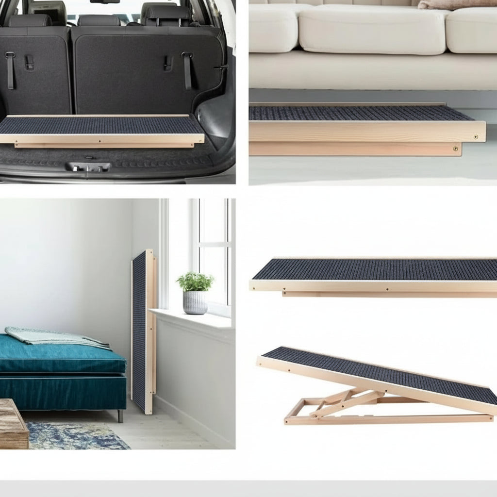 Rampe pour chat, chien sénior - Accès facile au lit et au canapé