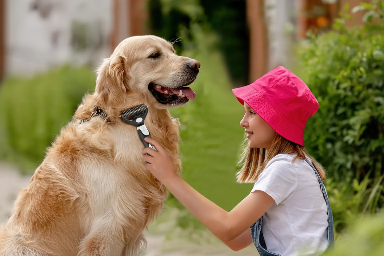 Kit 3 brosses de toilettage professionnelles pour animaux de compagnie, pour brossage, Massage, bain, outil de démêlage, chiens et chats