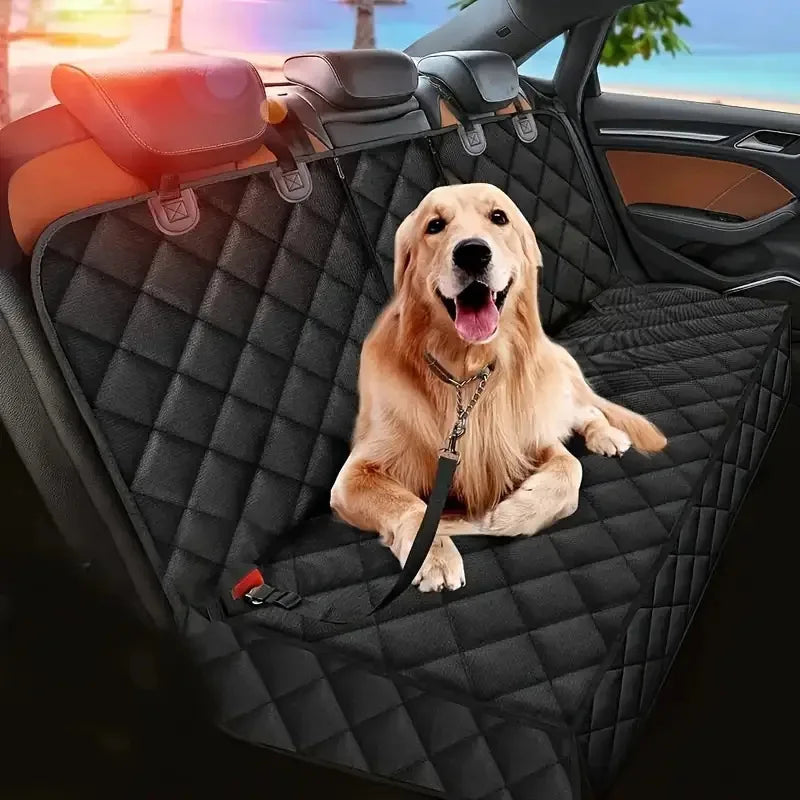 Hamac de Protection Imperméable pour Siège Arrière de Voiture – Housse Auto pour Chien Antidérapante