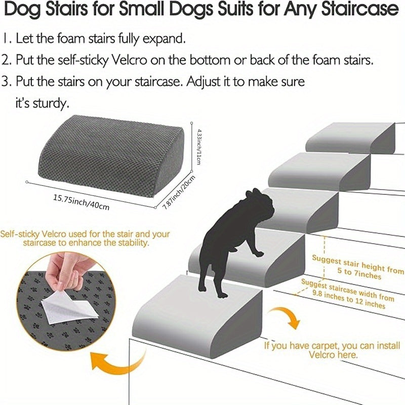 Rampe Escalier Antidérapante pour Chien, Chat